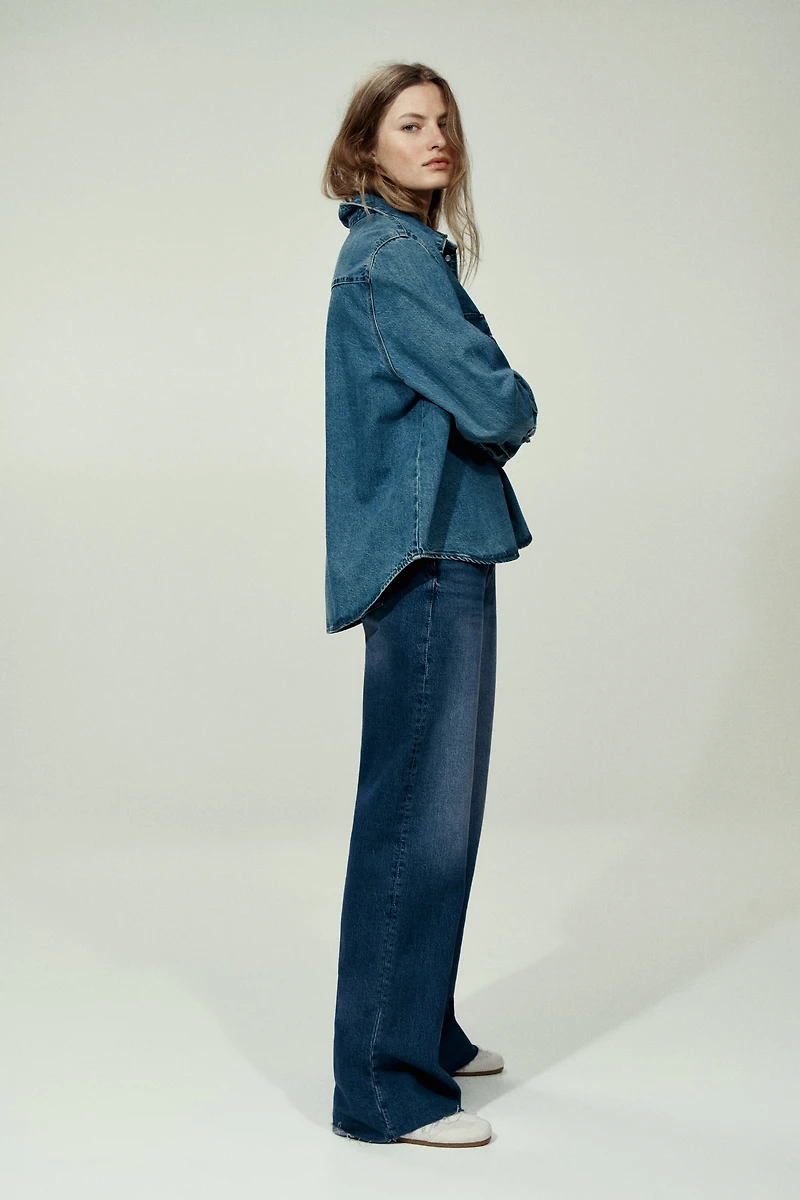 Wide High Waist Jeans