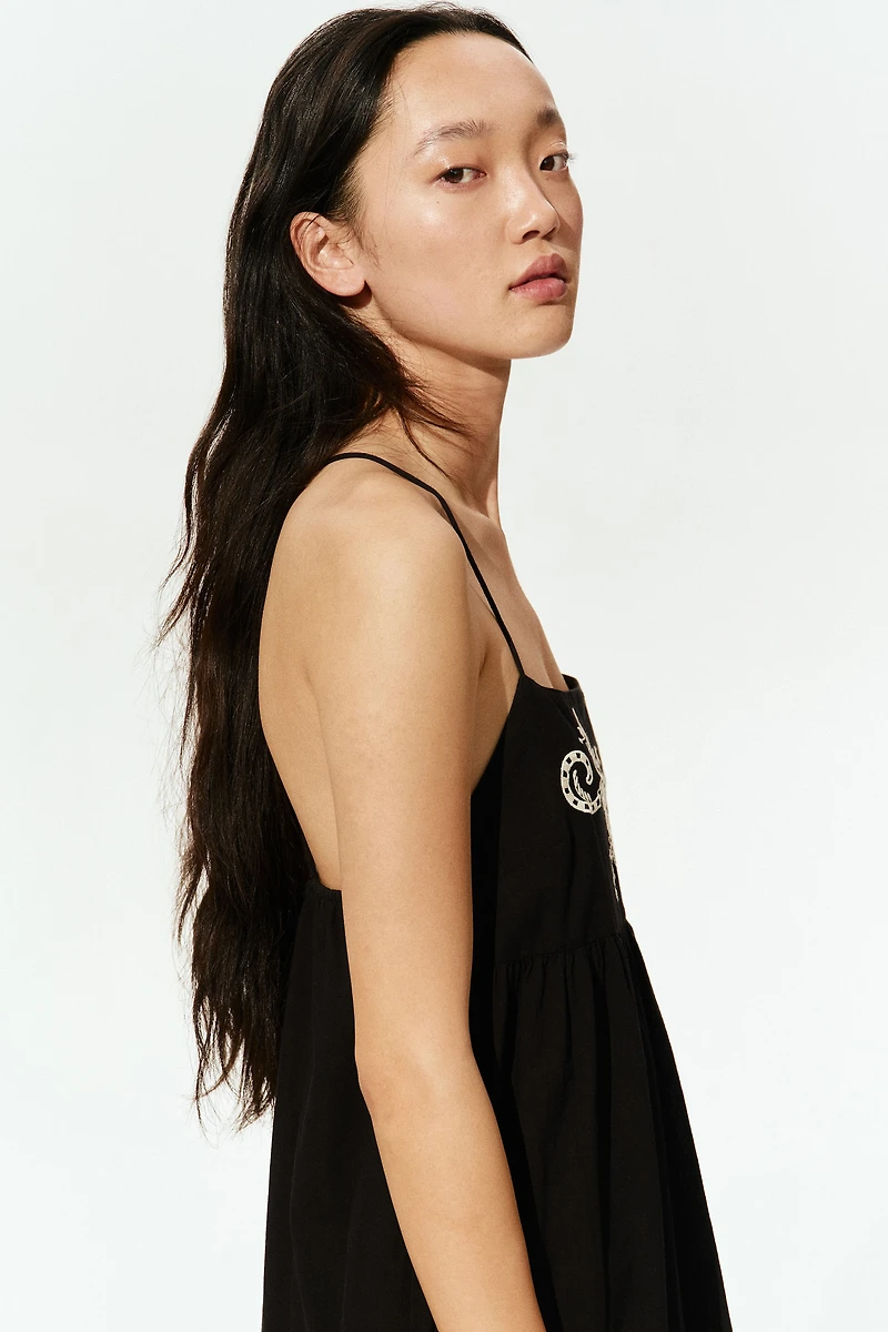 Cotton Strappy Dress
