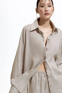 Linen Bermuda Shorts