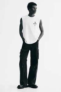 Camisole imprimée coupe ample