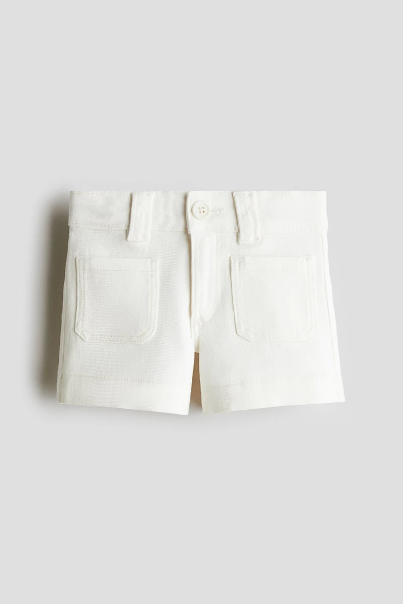 Cotton Twill Shorts