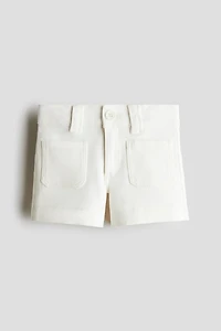Cotton Twill Shorts