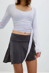 Asymmetric Yoga Skirt