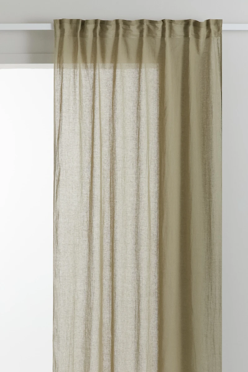 2-pack Linen-blend Curtain Panels