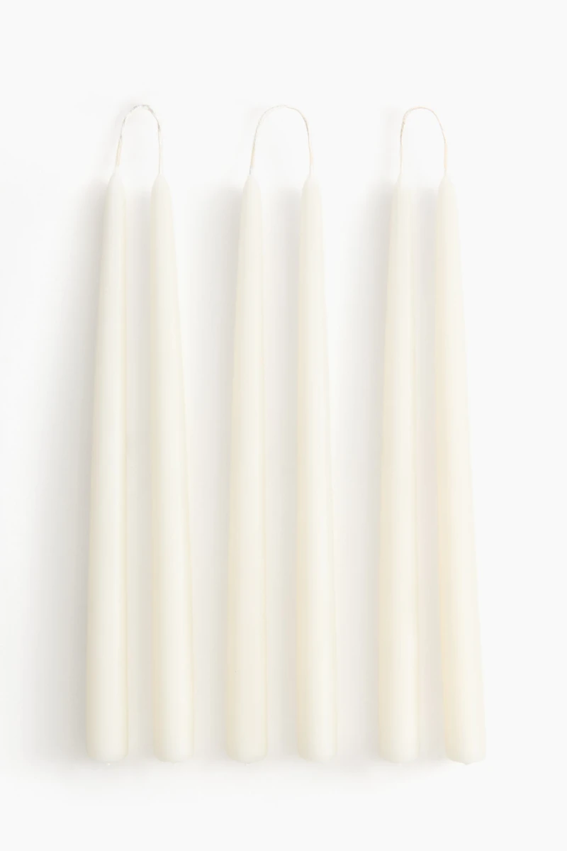 6-pack Taper Candles