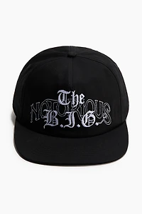 Cap with Embroidered Motif