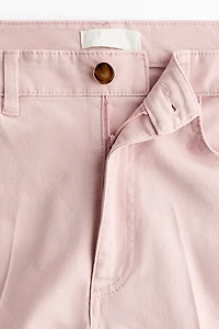 Bootcut Cotton Canvas Pants