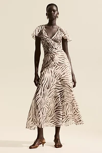 Jupe à plis nervure