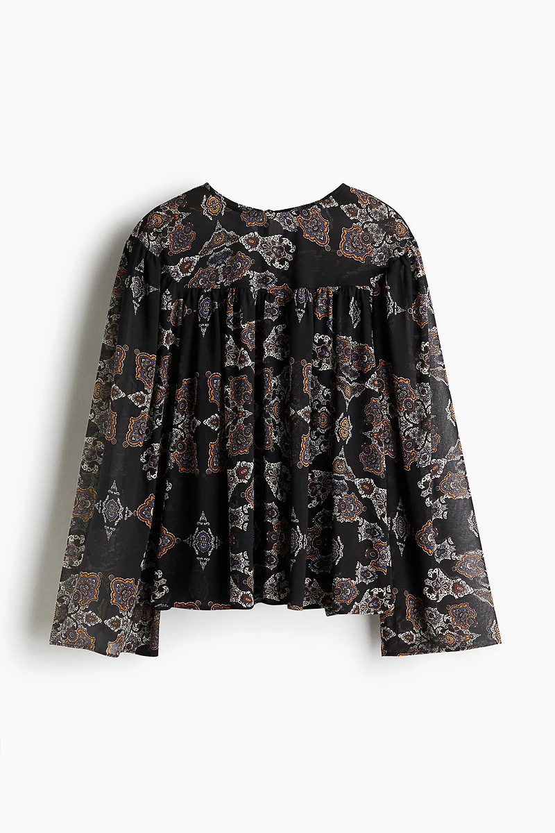 Patterned Blouse