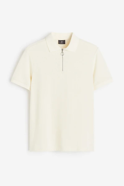 Polo Coupe Classique avec col à glissière