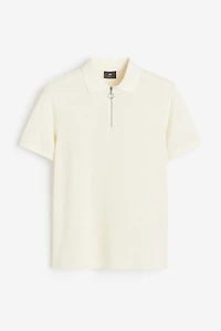 Polo Coupe Classique avec col à glissière