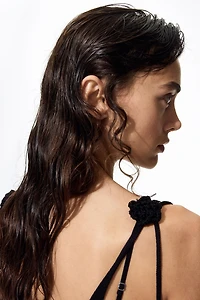 Fine-Knit Silk-Blend Dress