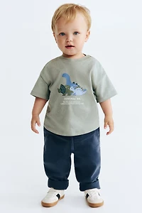 Printed Cotton T-Shirt