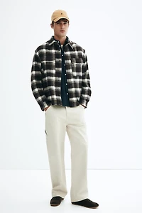Regular-Fit Flannel Overshirt