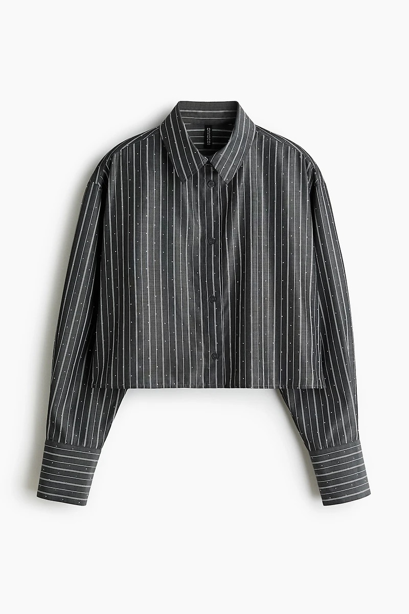 Short Embellished Shirt