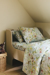 Patterned Cotton Duvet Cover Set