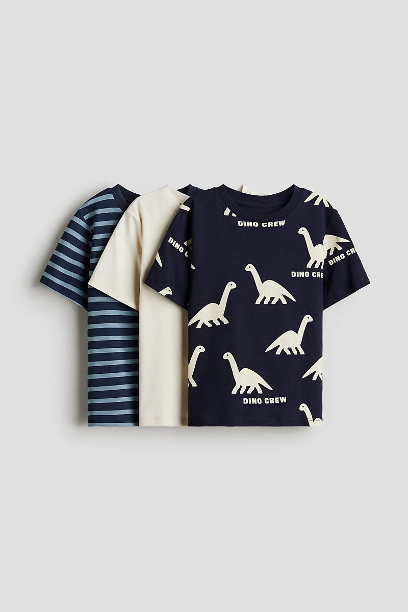 3-Pack Cotton T-Shirts