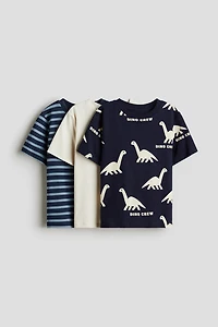 3-Pack Cotton T-Shirts