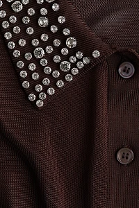 Gilet orné de strass