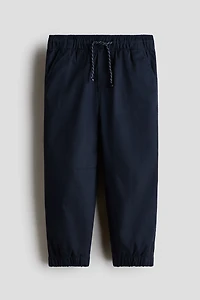 Pantalon jogging en sergé de coton