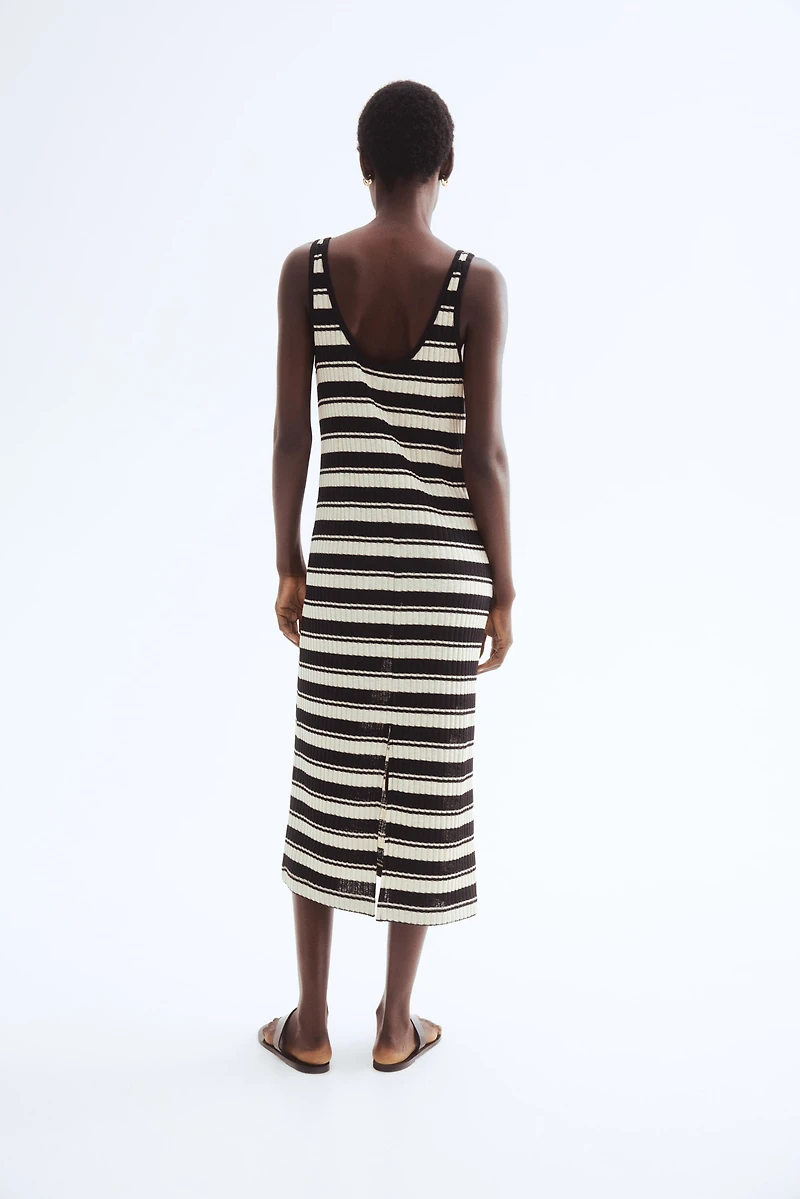 Rib-Knit Dress