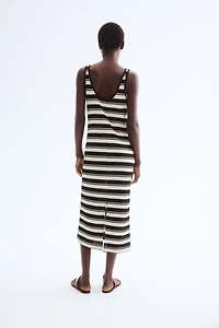 Rib-Knit Dress