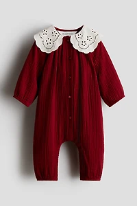 Combinaison en mousseline de coton