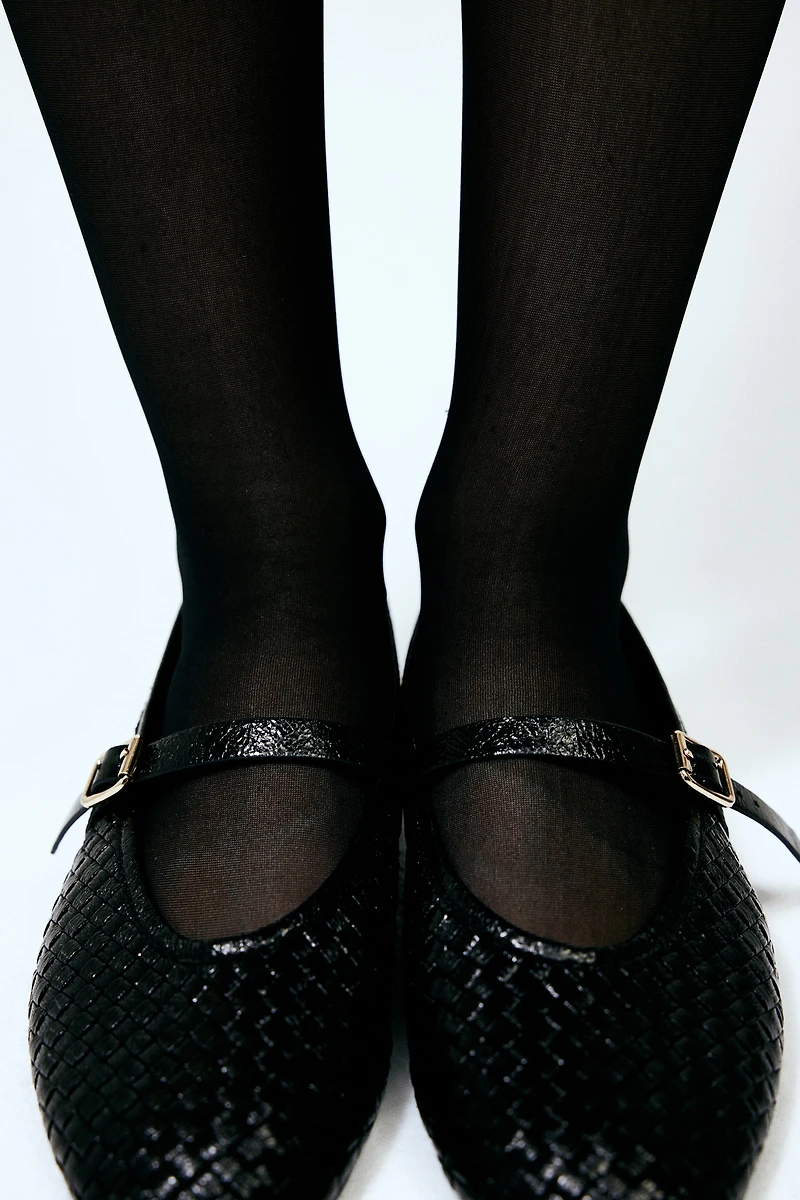 Braided Mary Janes