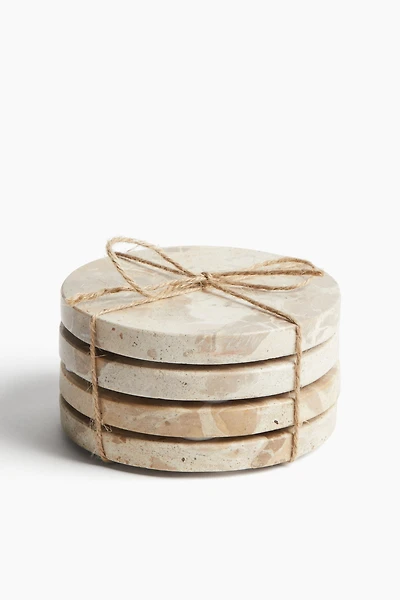 4-pack Marble Coasters