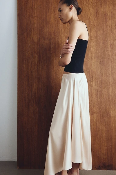 Satin Maxi Skirt