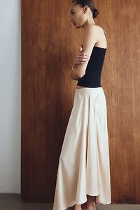 Satin Maxi Skirt