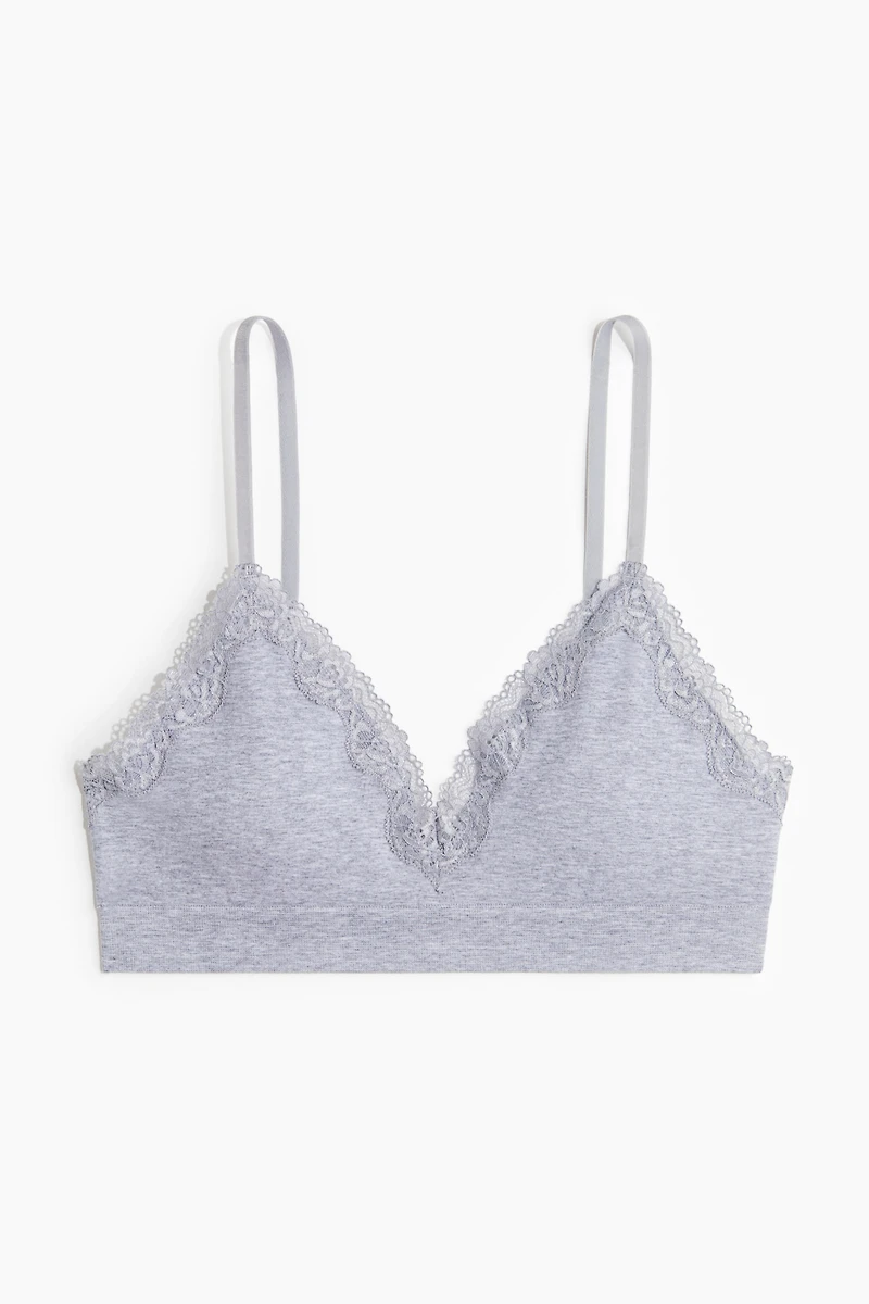 Seamless Padded Soft-Cup Bra