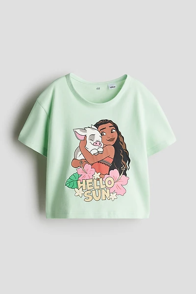 Printed Cotton T-Shirt