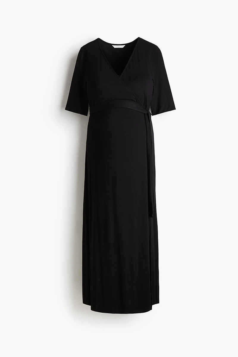 MAMA Nursing Wrap Dress
