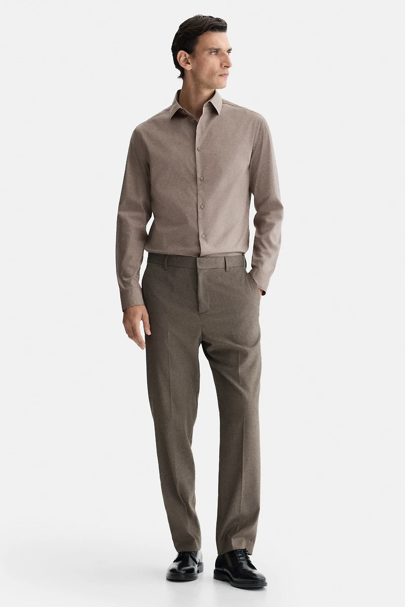 Slim-Fit Stretch Shirt