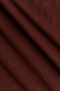 Cotton Skirt with Foldover Waist