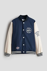 Veste de baseball à motifs
