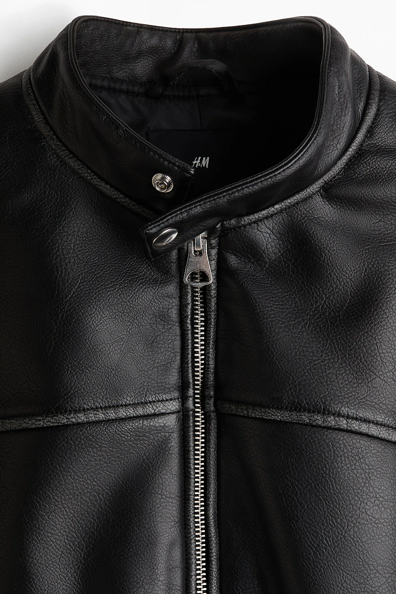 Veste de coureur automobile en tissu enduit