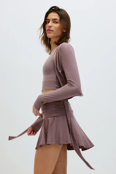 Jupe asymétrique de yoga