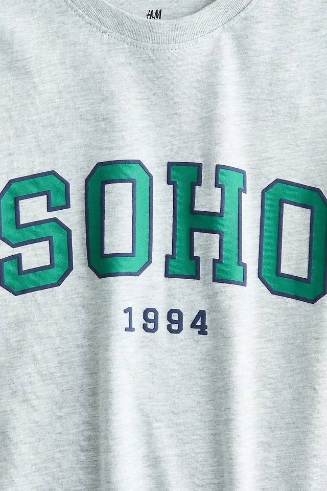 Printed Cotton T-Shirt