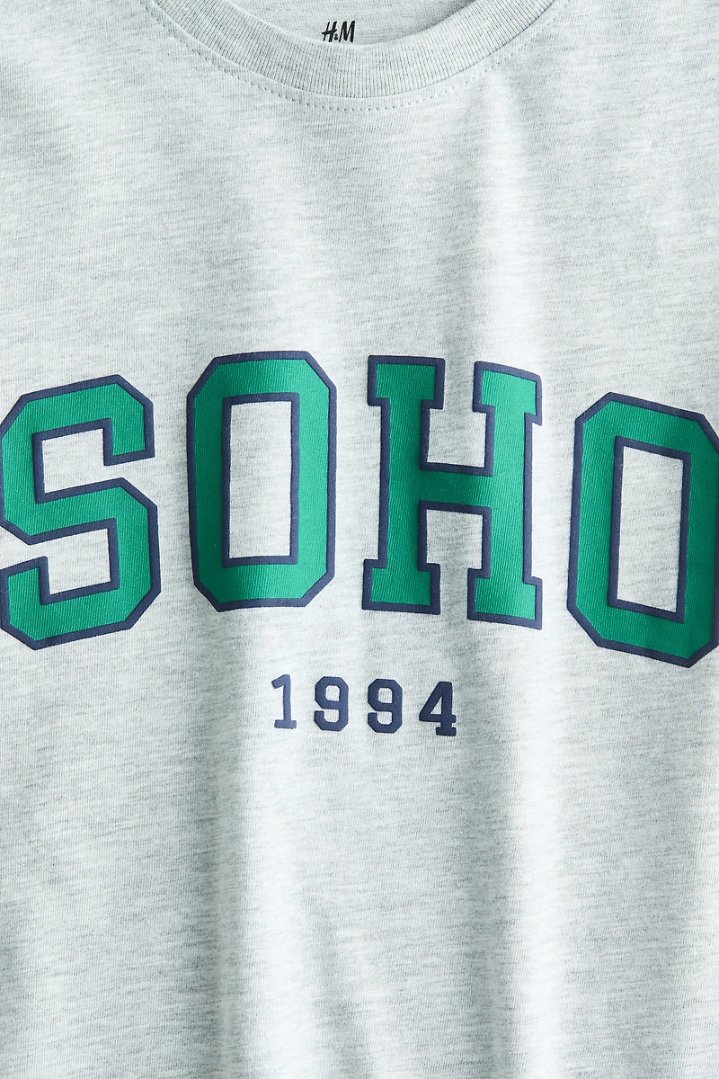 Printed Cotton T-Shirt