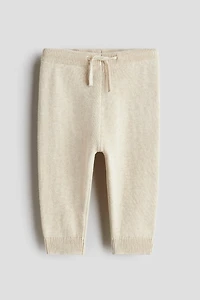 Pantalon de jogging en fin tricot coton