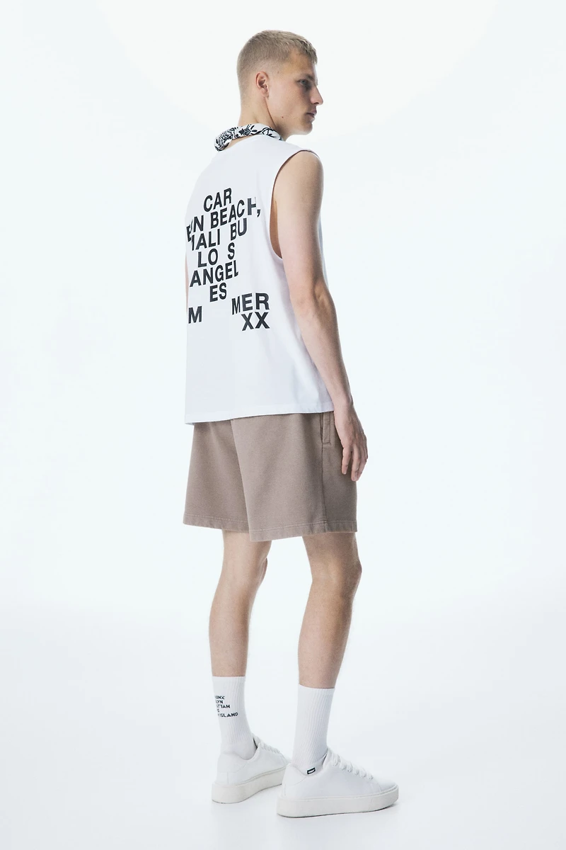 Relaxed-Fit Cotton Sweatshorts