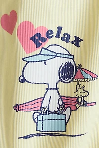 Tank Top with Printed Motif