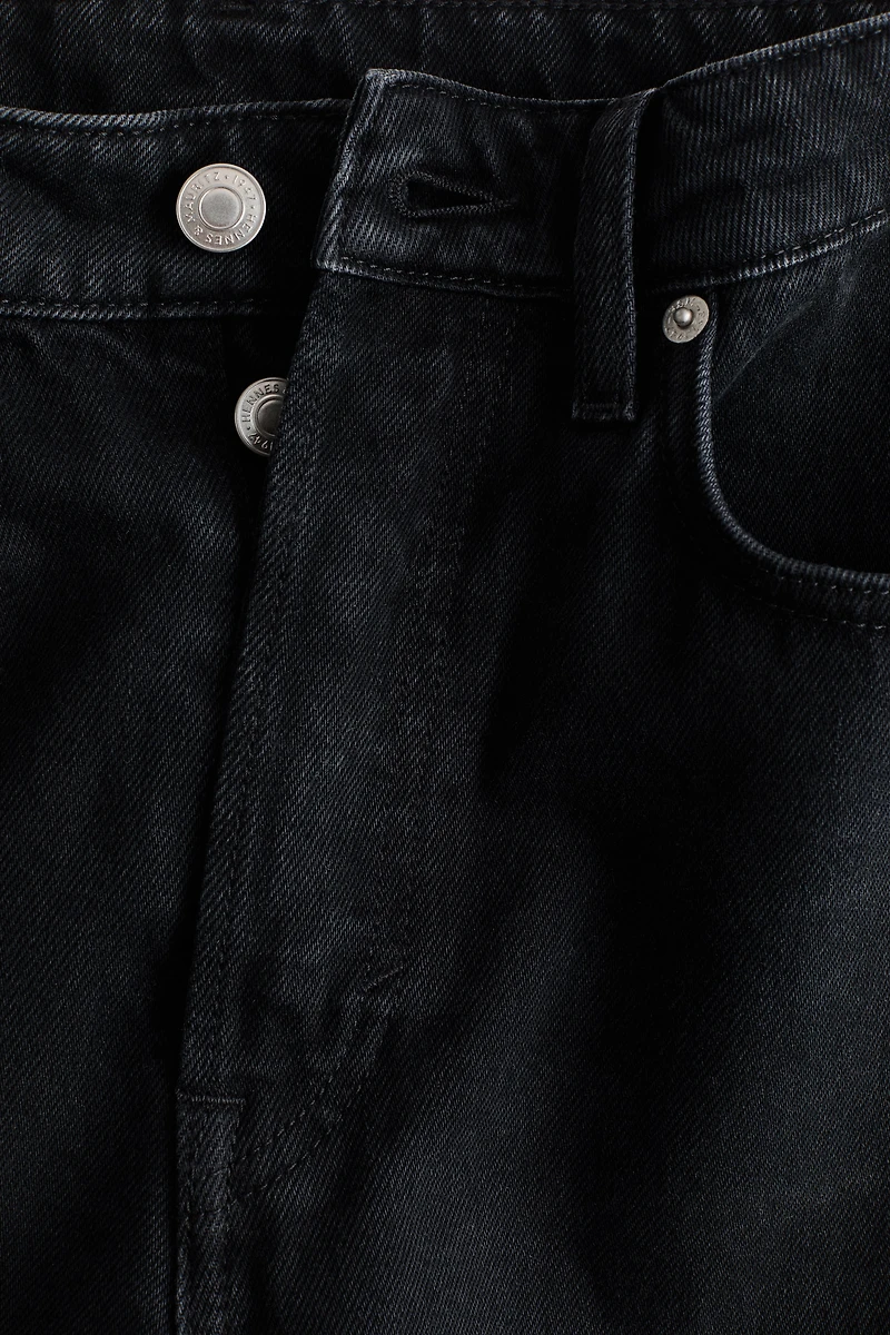 Straight High Waist Ankle Jeans