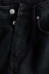 Straight High Waist Ankle Jeans