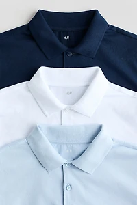 3-pack Cotton Polo Shirts