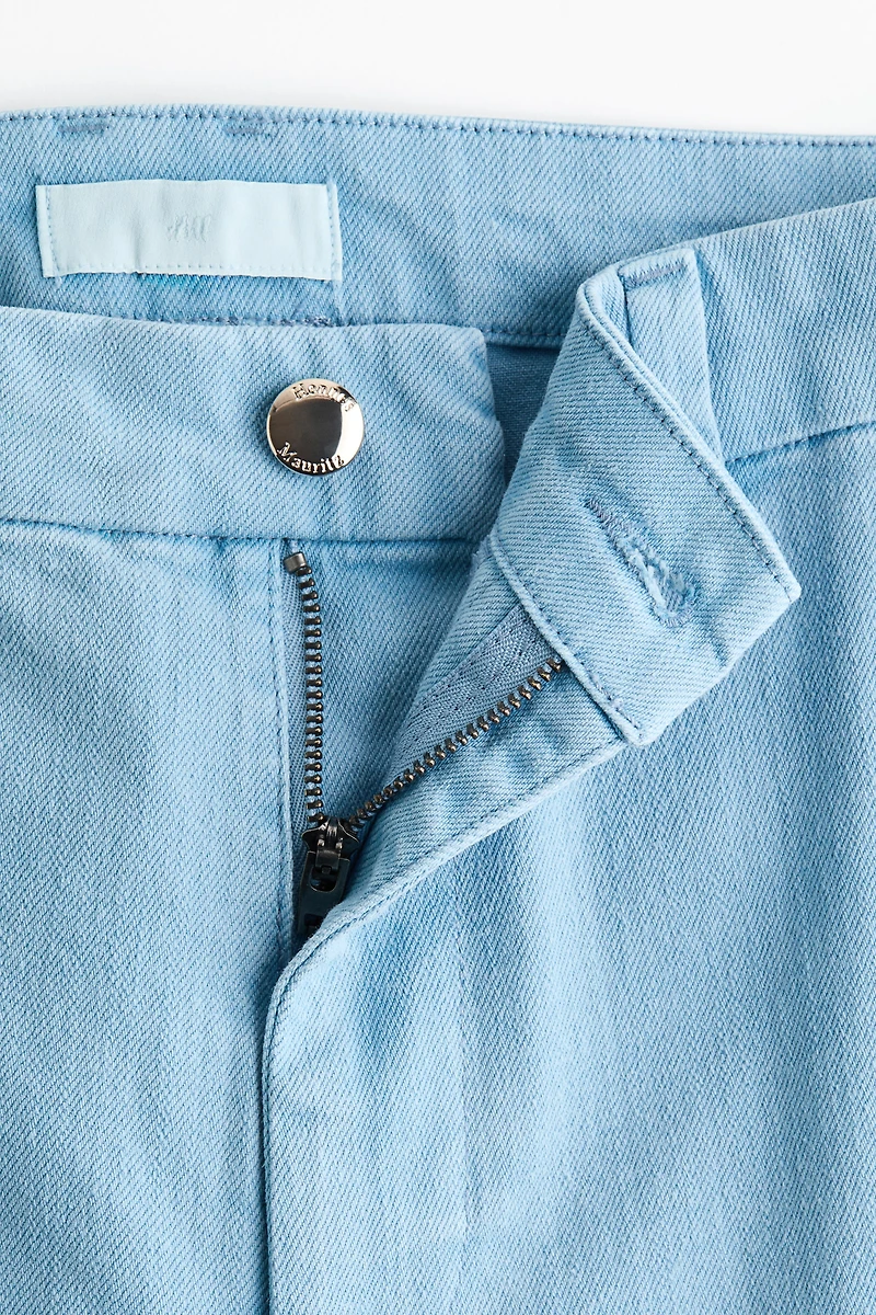 Jean évasé taille haute