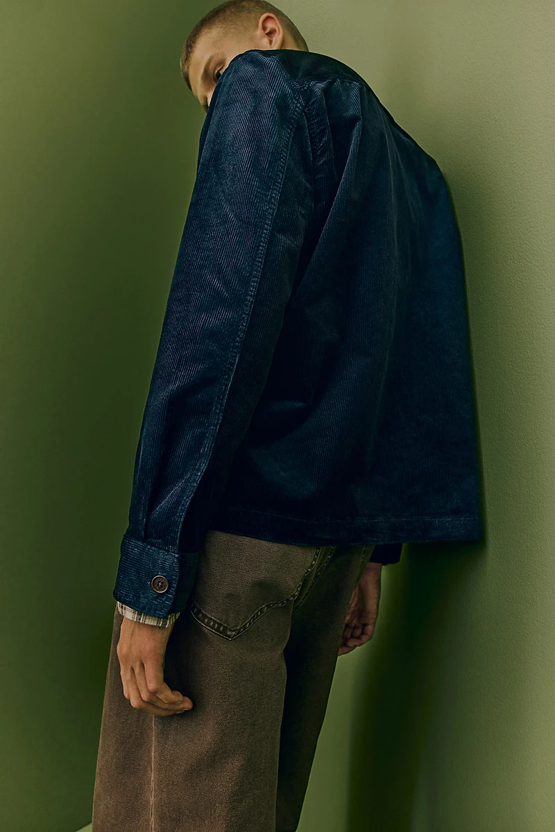 Regular Fit Corduroy Overshirt