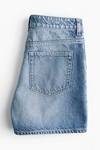 High Denim Shorts